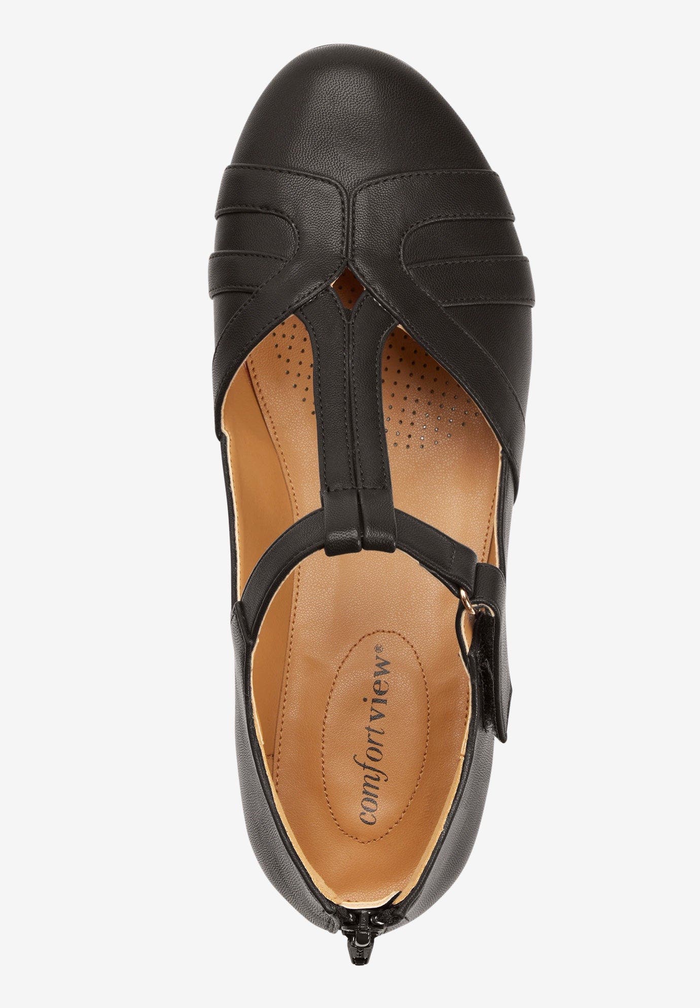 Comfortview The Celine Shootie, Alternate, color, Black
