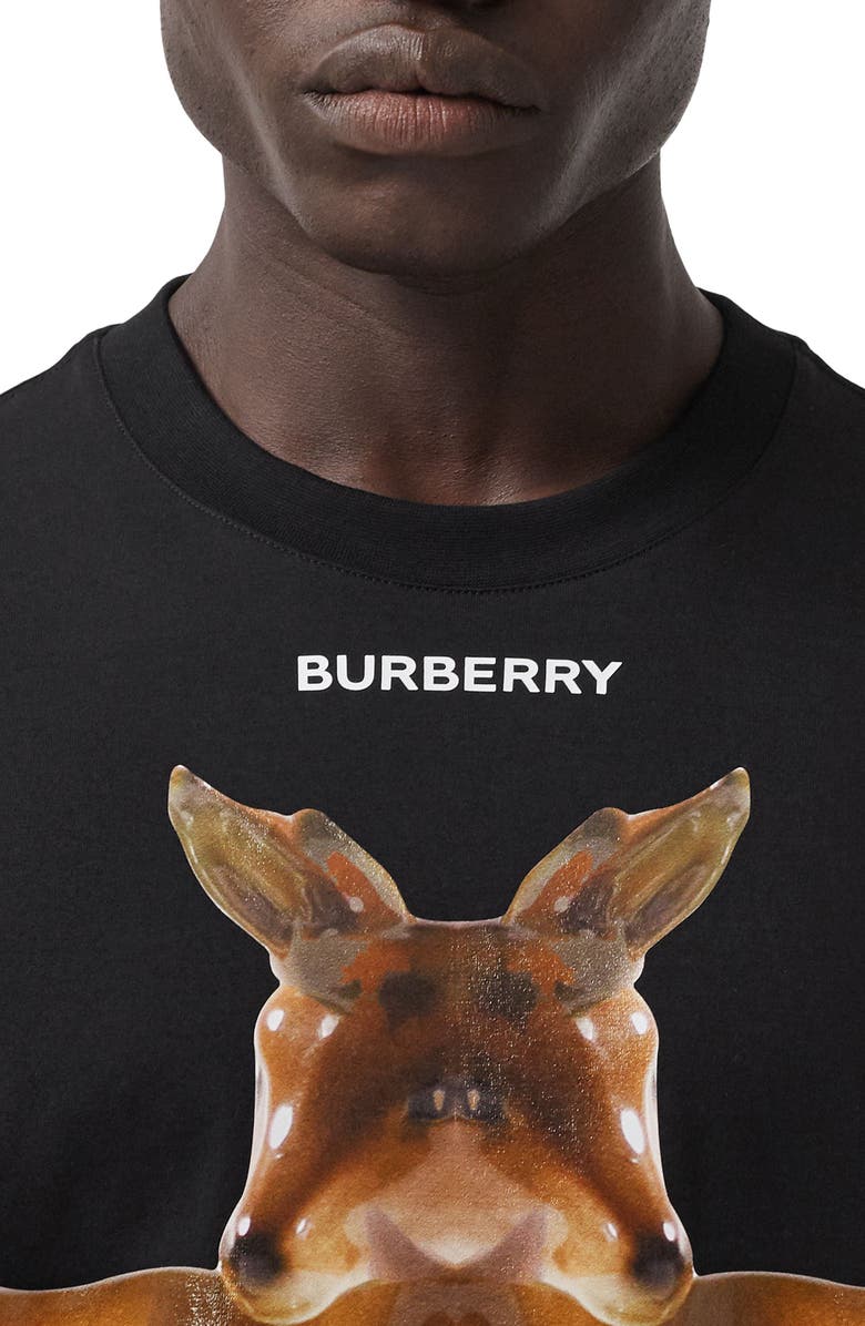 Burberry Elthorne Oversize Kaleidoscope Graphic Tee, Alternate, color,