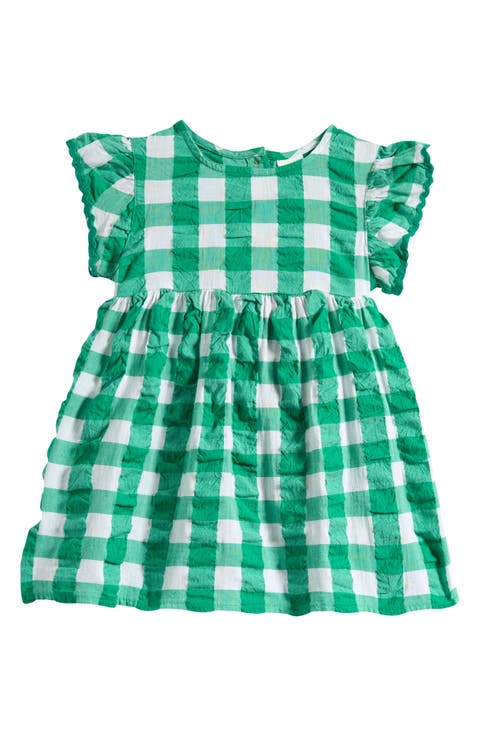 Gingham Rickrack Dress