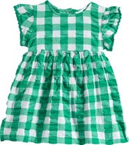 NEXT Gingham Rickrack Dress