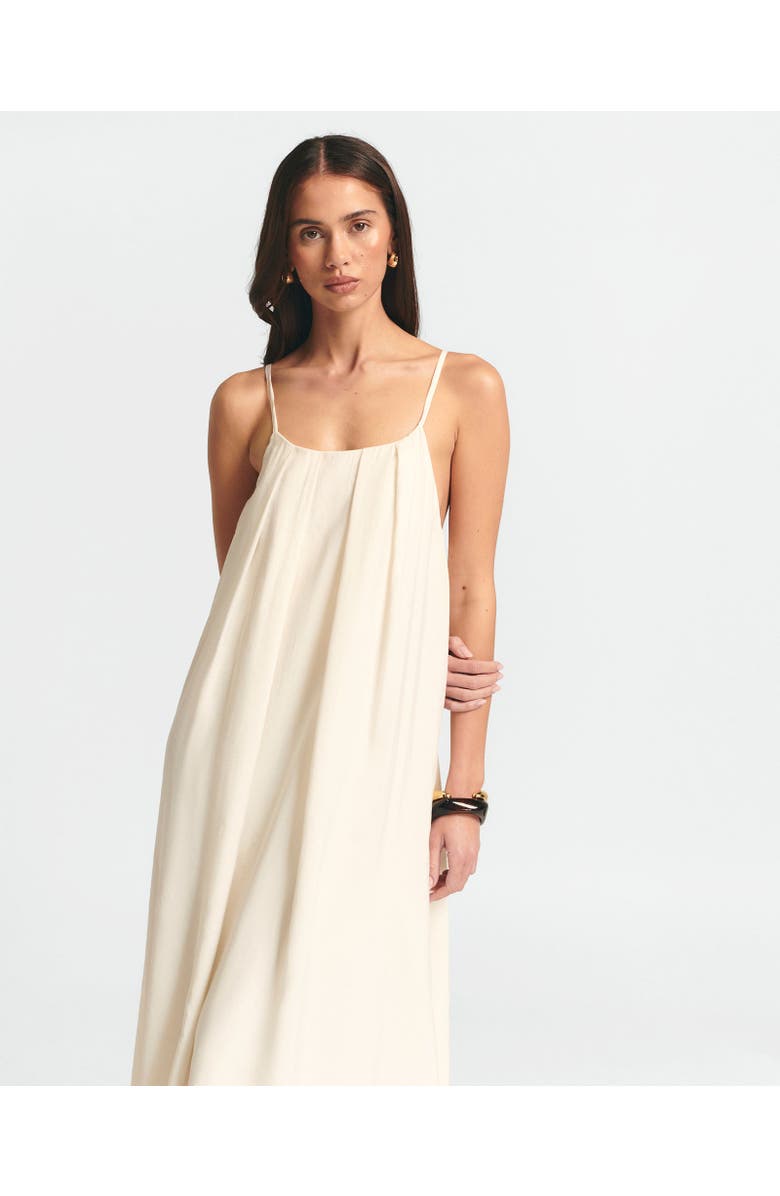 ST MRLO Avalon Midi Dress, Alternate, color, Cream