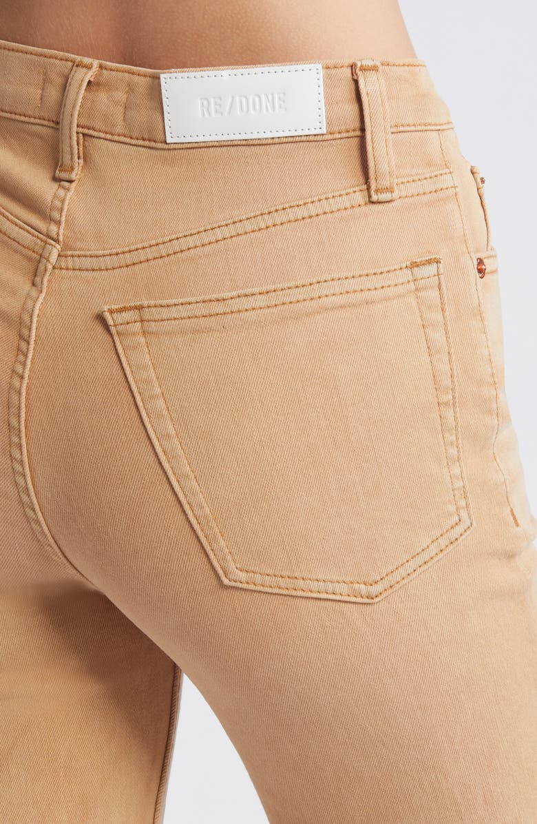 Re/Done '70s High Waist Crop Bootcut Jeans, Alternate, color,