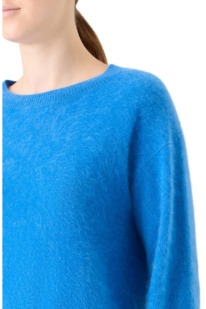 Cloud Brushed Cashmere Sweater, Alternate, color, TWILIGHT