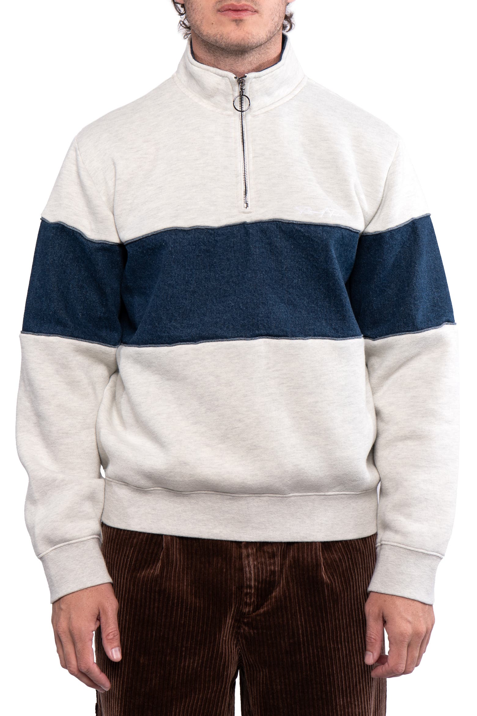 Cleanliness Cursive Round Two Cursive Quarter ZIp Top (Men) | Nordstromrack
