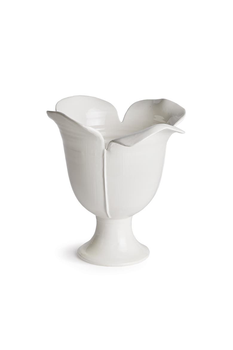Petalo Vase, Main, color, White