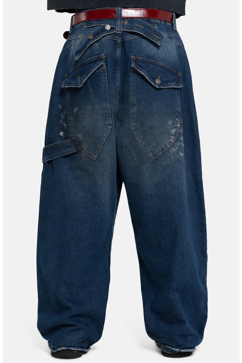 Cinch Painter Baggy Jeans, Alternate, color, BLUE