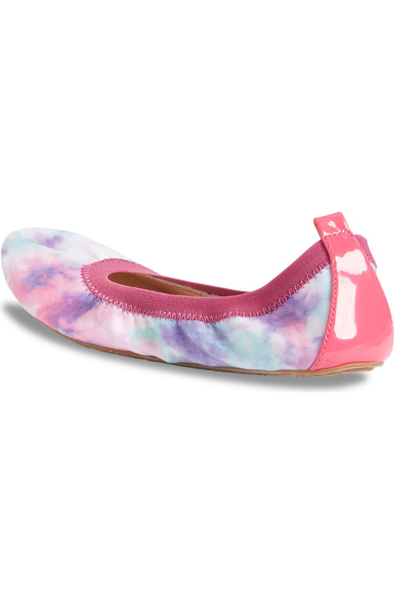 Yosi Samra Kids' Miss Samara Tie Dye Ballet Flat, Alternate, color,