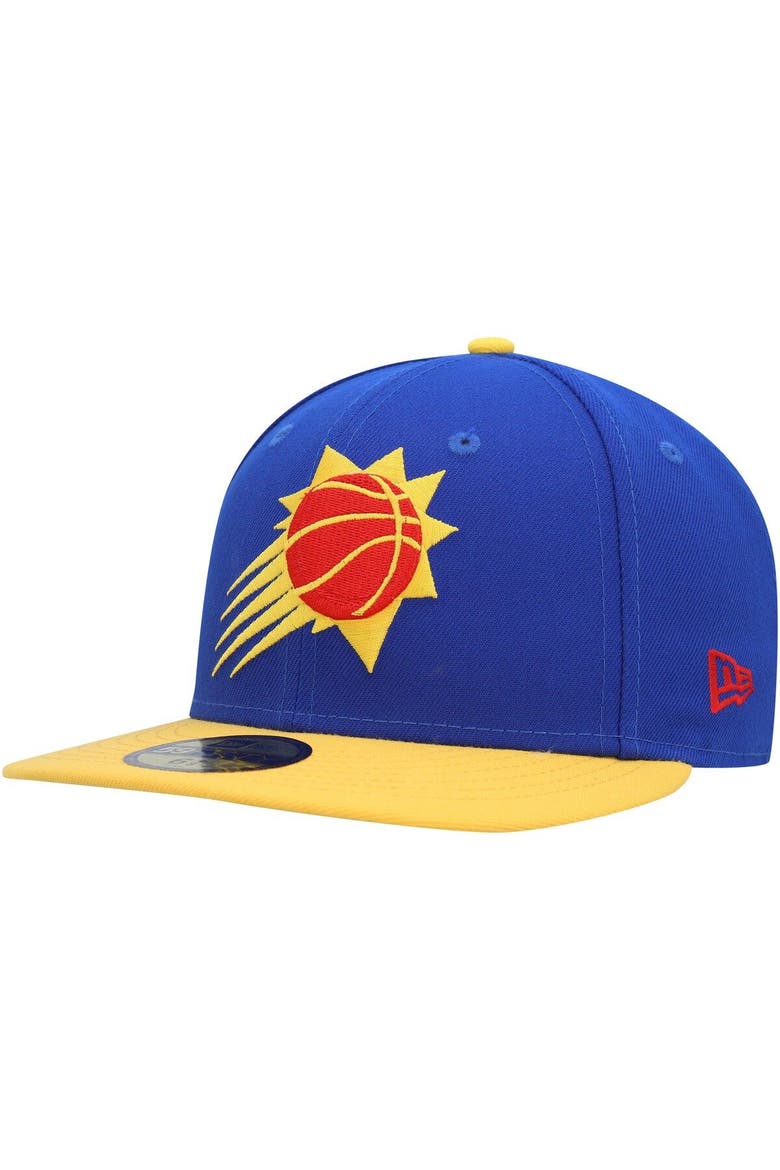 Men's New Era Blue Phoenix Suns Side Patch 59FIFTY Fitted Hat, Alternate, color, Blue