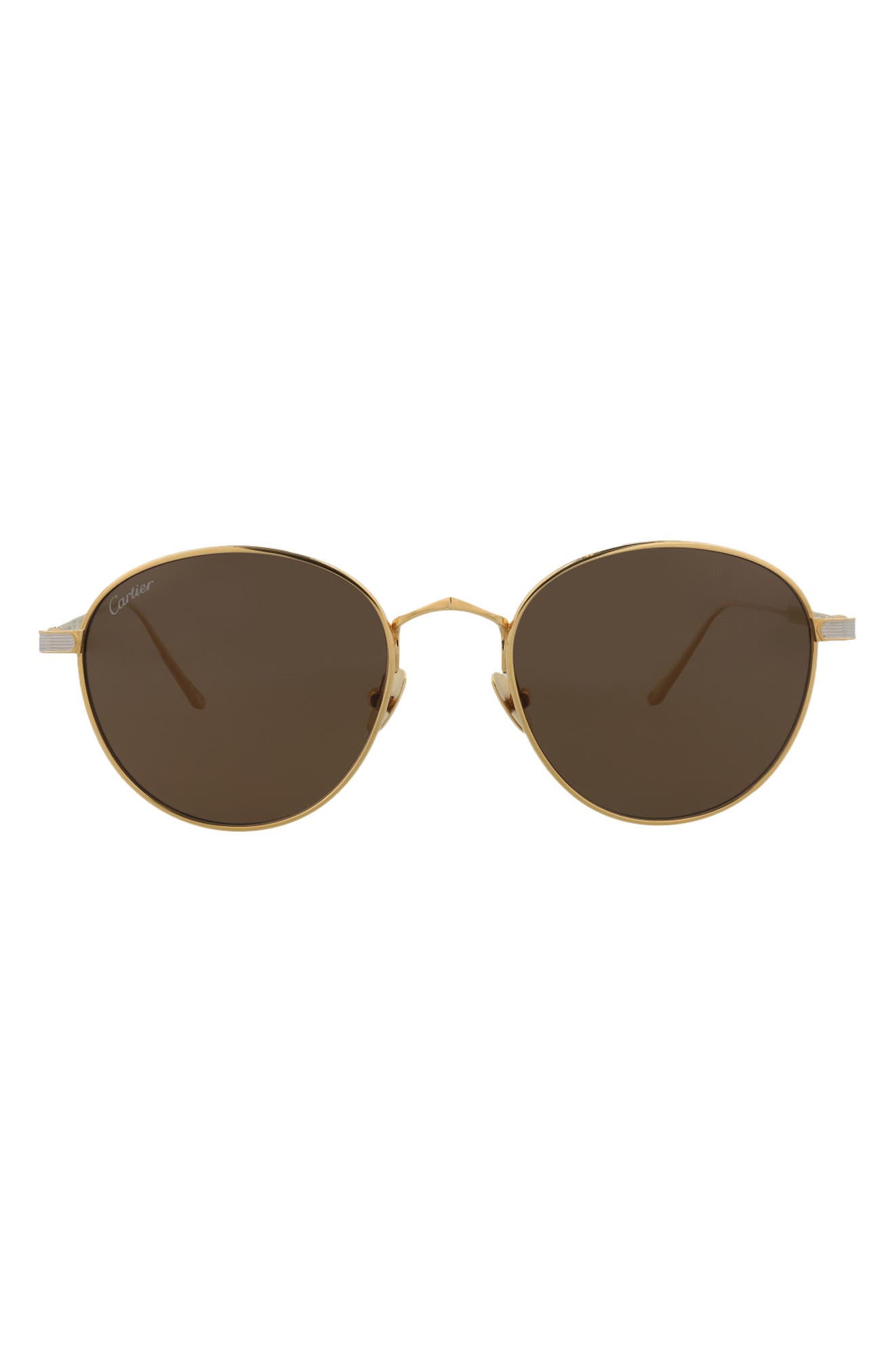 Cartier Special Edition 53mm Round Sunglasses