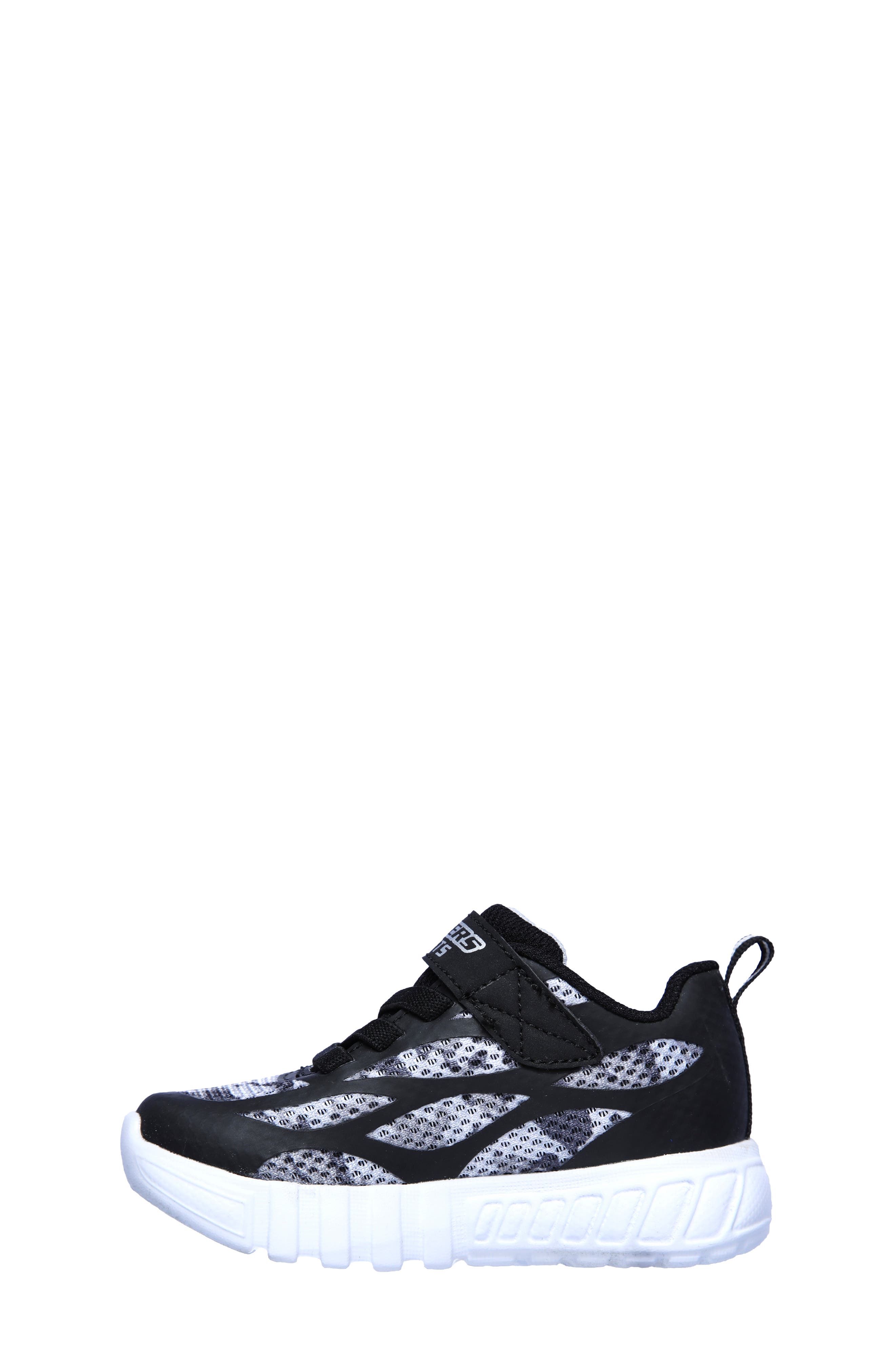 Flex Glow Dezlom Light-Up Sneaker, Alternate, color, BLACK/ GREY