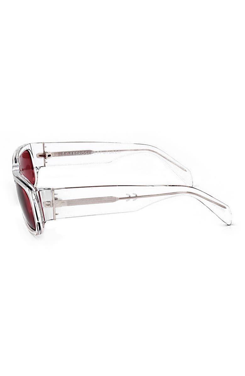 SUPER by RETROSUPERFUTURE<sup>®</sup> 50mm Square Sunglasses, Alternate, color, Clear