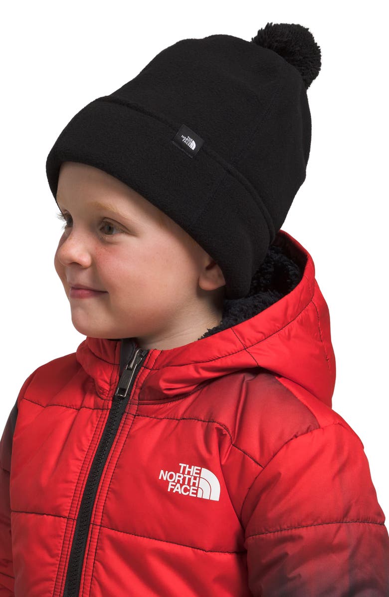 The North Face Kids' Glacier Fleece Recycled Polyester Beanie, Alternate, color, 