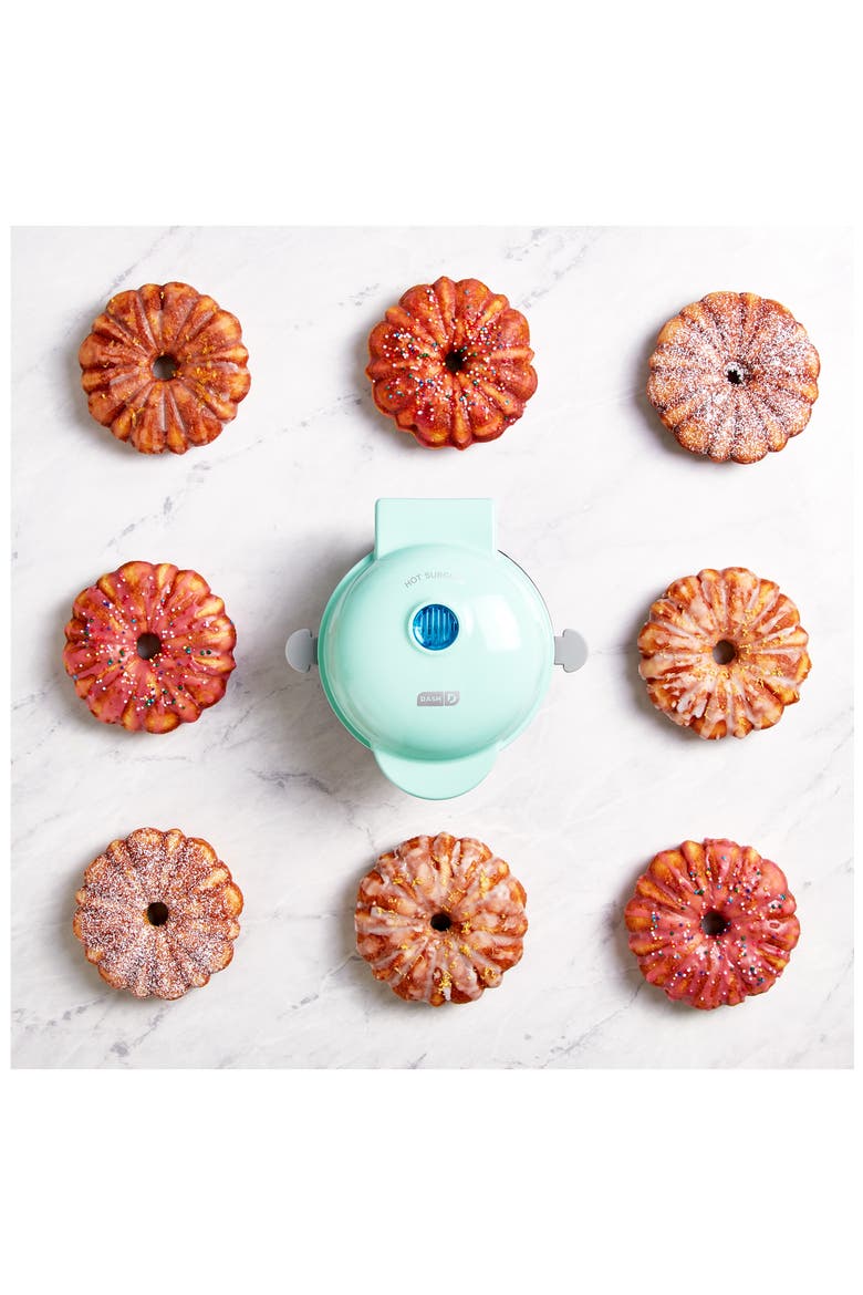 Mini Bundt® Cake Maker, Alternate, color, AQUA