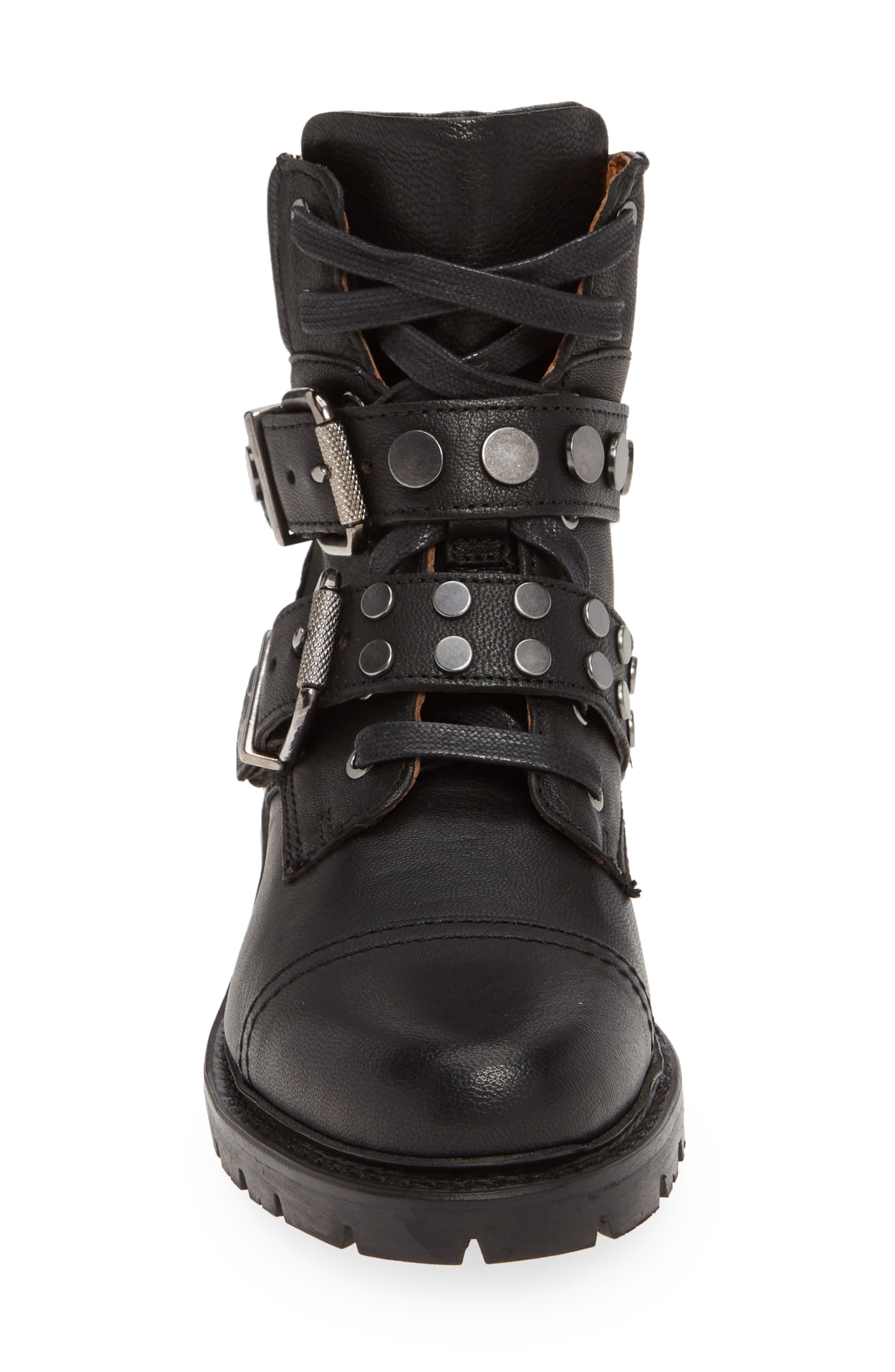 Frye Samantha Studded Hiker Boot, Alternate, color, 