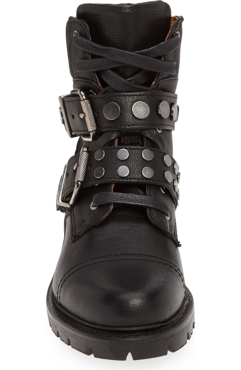 Frye Samantha Studded Hiker Boot, Alternate, color,