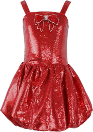 Lola + The Boys Sequin Bubble Dress
