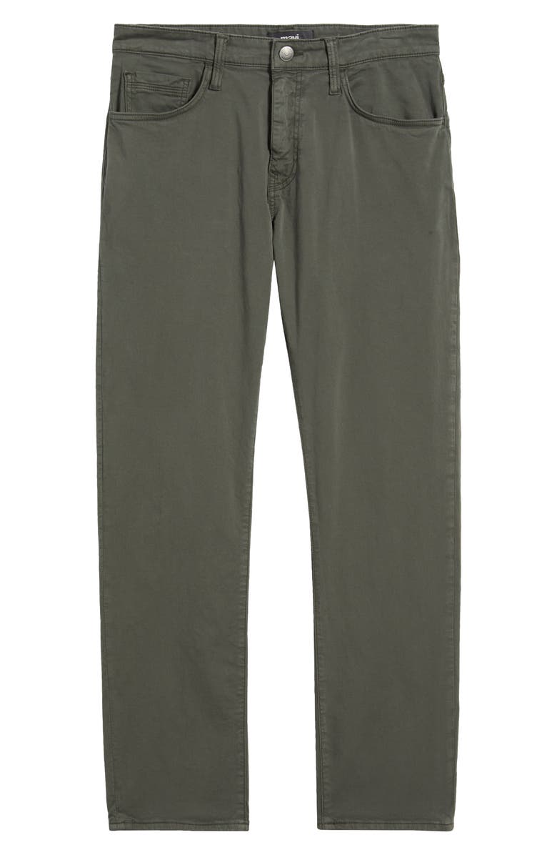 Mavi Jeans Zach Straight Leg Twill Pants, Alternate, color, Peat Twill