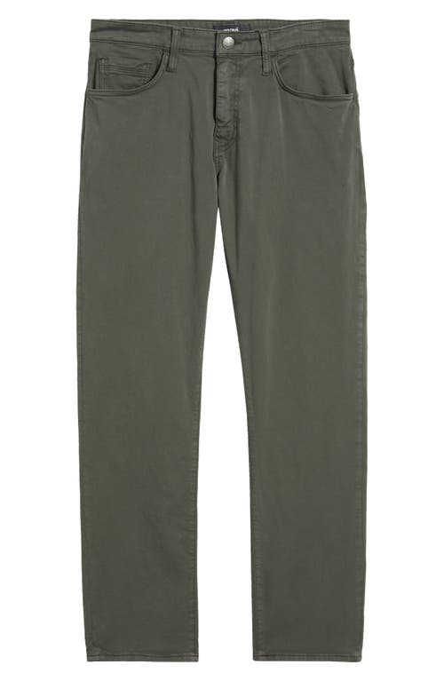 Mavi Jeans Zach Straight Leg Twill Pants In Gray