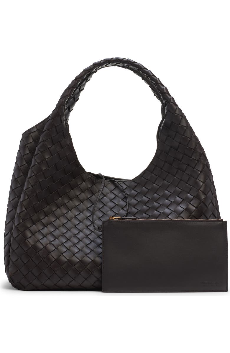 Bottega Veneta Large Campana Leather Tote, Alternate, color, 2190 Fondant-M Brass