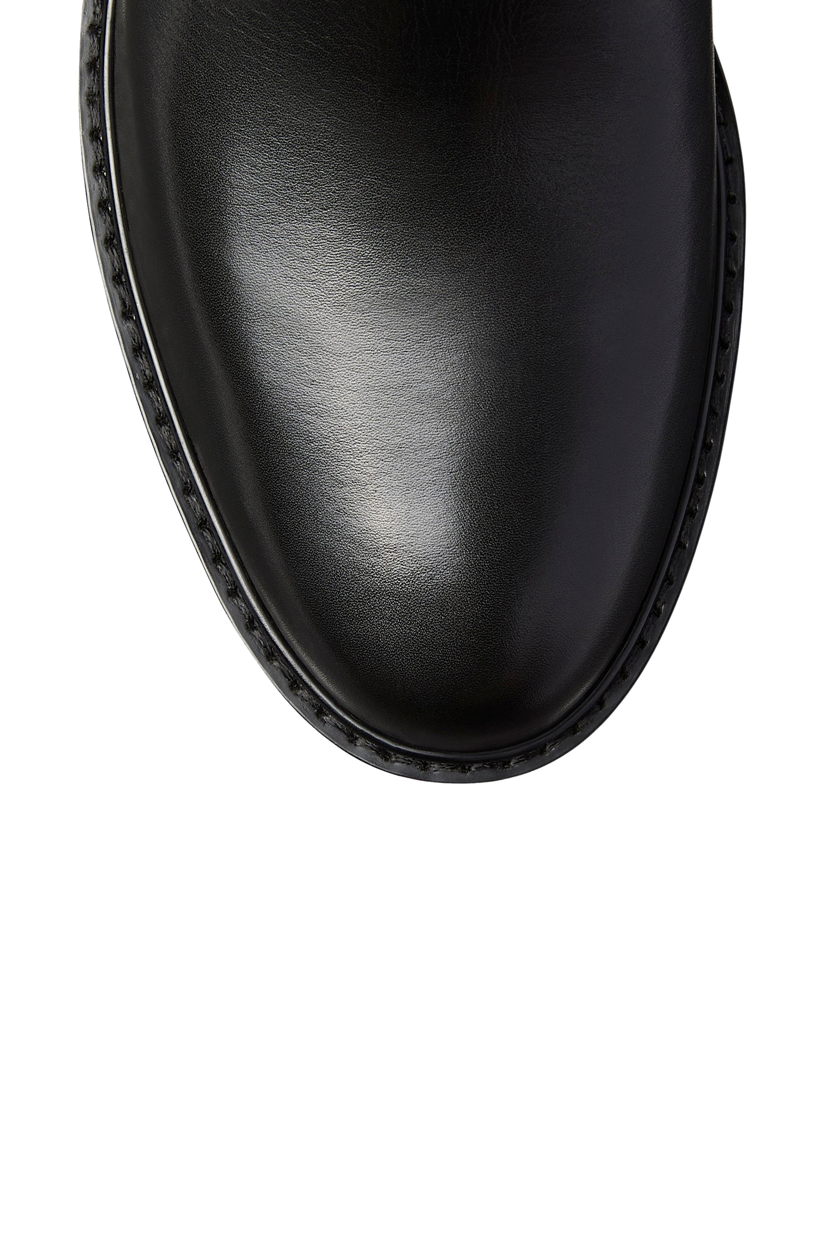 Stuart Weitzman Dylan Chelsea Boot, Alternate, color, Black