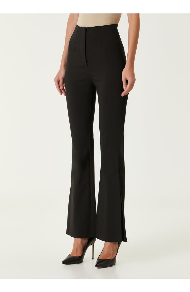 PCFG Cotton Flared Skinny Pant, Alternate, color, Black