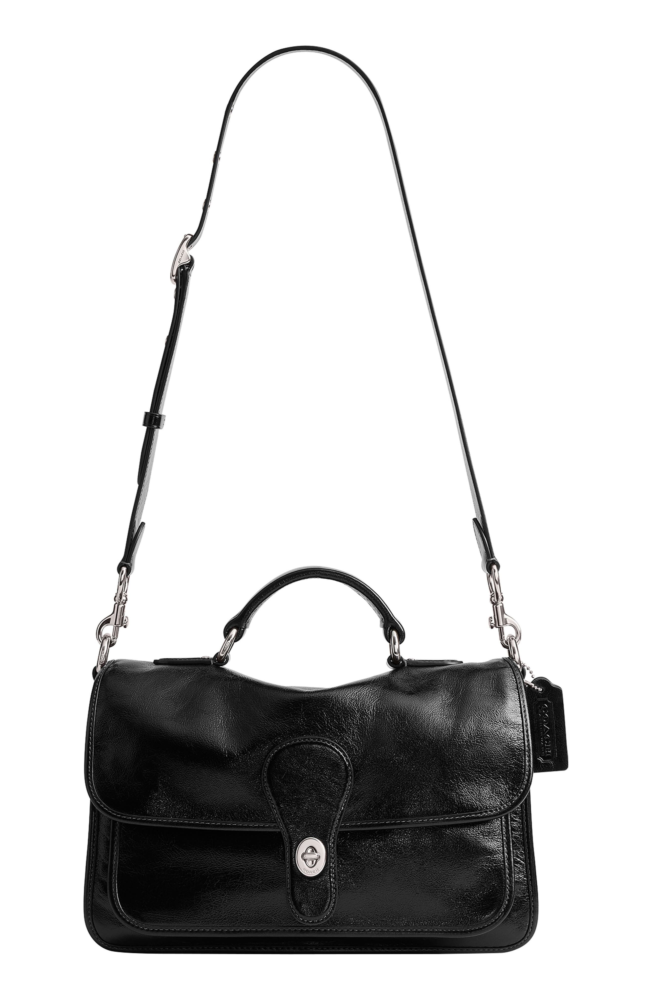 Metropolitan 31 Leather Bag, Main, color, LH/ BLACK