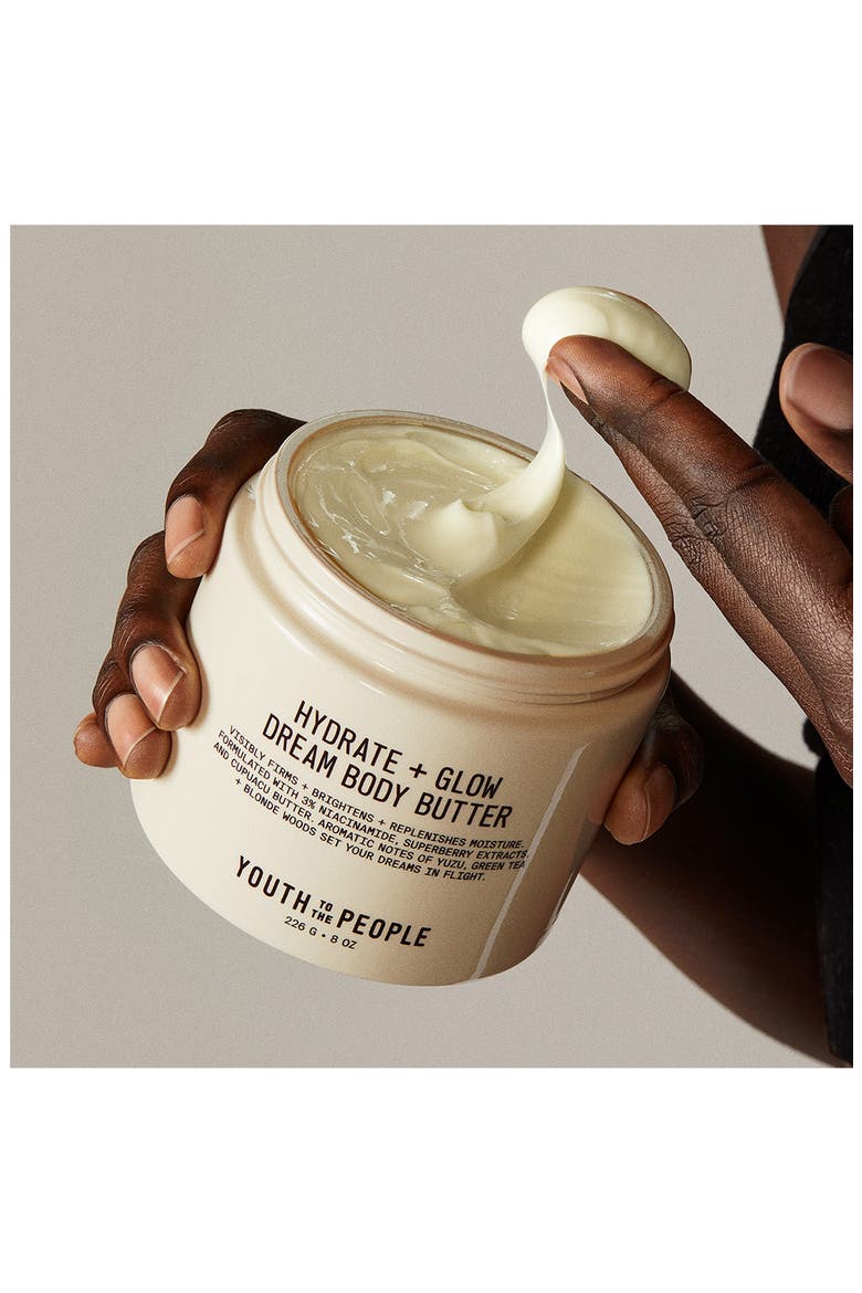 Superberry Firm + Glow Dream Body Butter with Niacinamide, Hyaluronic Acid + Antioxidants, Alternate, color, NO COLOR