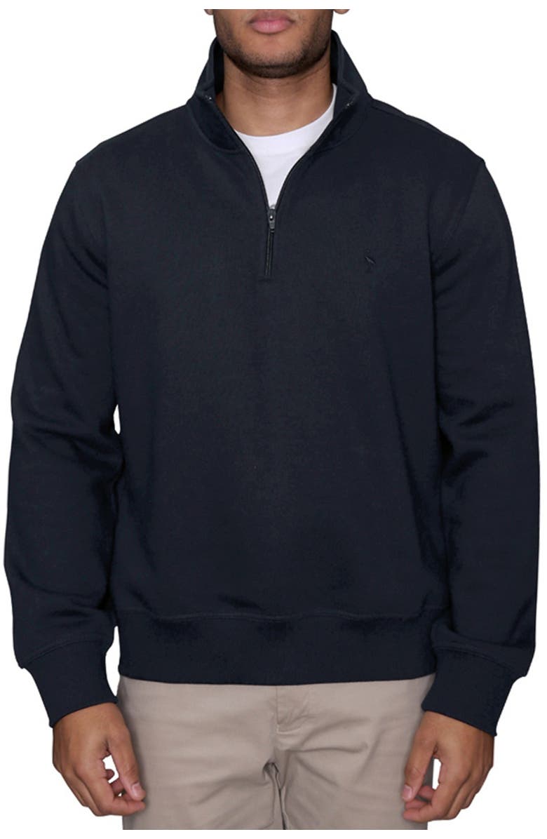 TailorByrd Sueded Fleece Quarter Zip Pullover, Main, color,