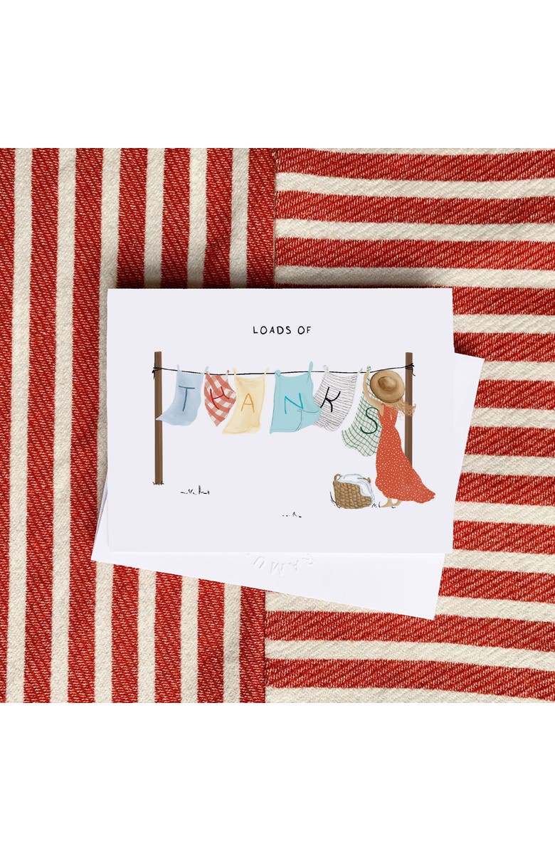 Ramus & Co Thank You Greeting Card Pack (3ct) "Loads of Thanks", Alternate, color, Multi-Pack
