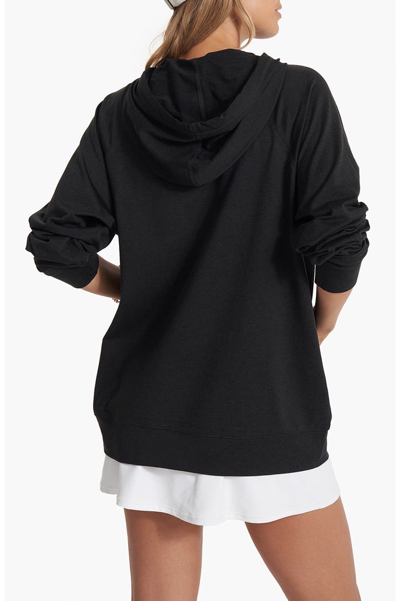 Halo Oversize Hoodie, Alternate, color, BLACK HEATHER