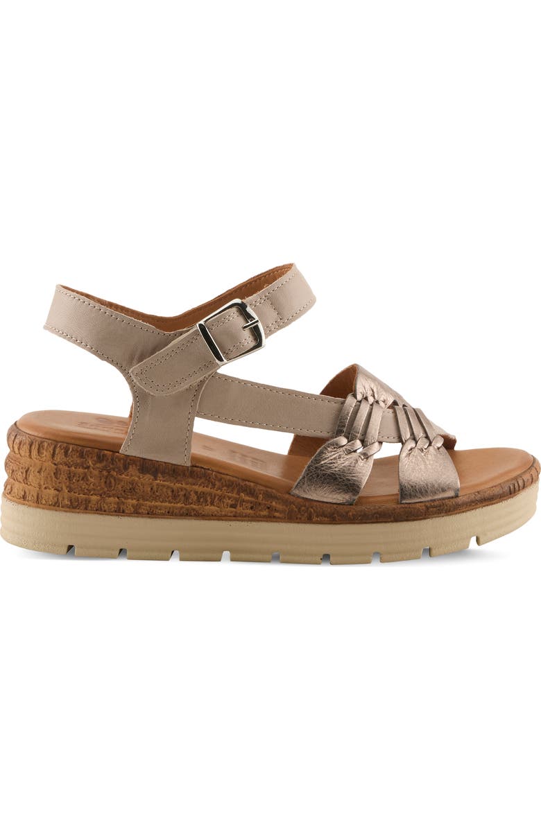 Spring Step Kirra Wedge Sandal, Alternate, color,