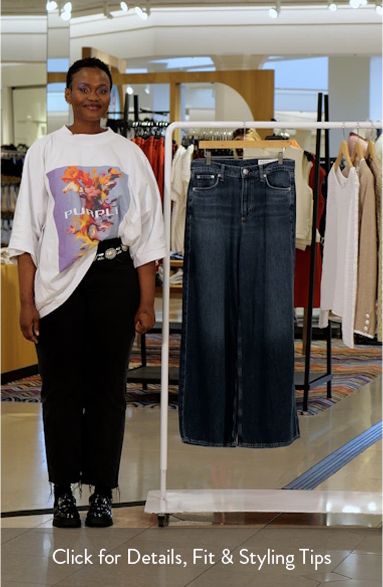 Featherweight Sofie High Waist Wide Leg Jeans, sales video thumbnail