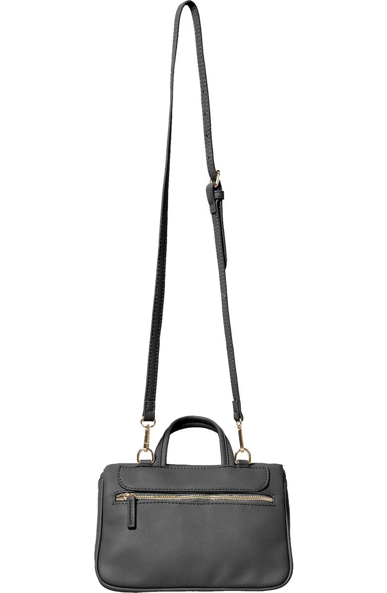 Urban Originals Shadow Vegan Leather Crossbody Satchel, Alternate, color,