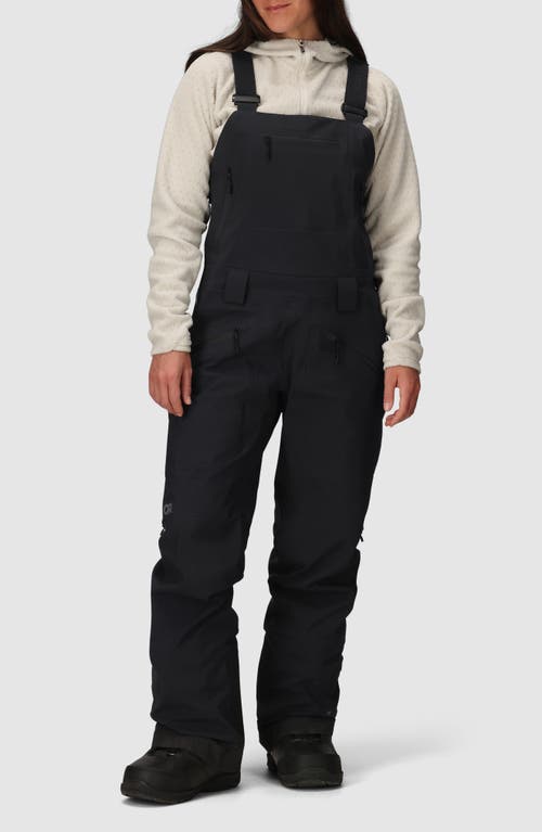 Outdoor Research Hemispheres Team Waterproof Ski Bibs In Black