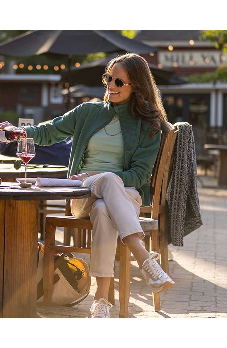 Carve Designs Briar Fleece Jacket, Alternate, color, Bistro