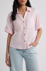 beachlunchlounge River Gauze Shirt