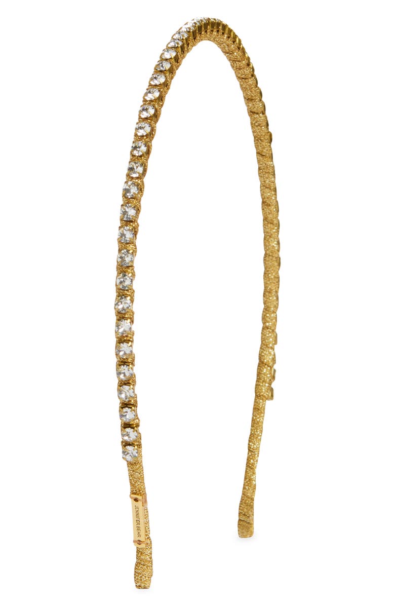 Jennifer Behr Lisbon Swarovski Crystal Headband, Main, color, 