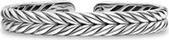 David Yurman Chevron Flex Bracelet in Sterling Silver, 10mm