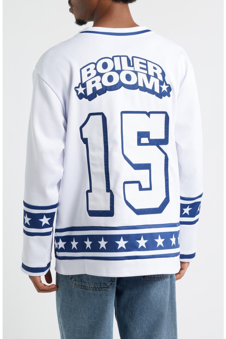 Oversize Hockey Jersey, Alternate, color, WHITE