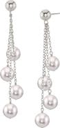 The Pearl Source White Akoya Pearl Luciane Earrings