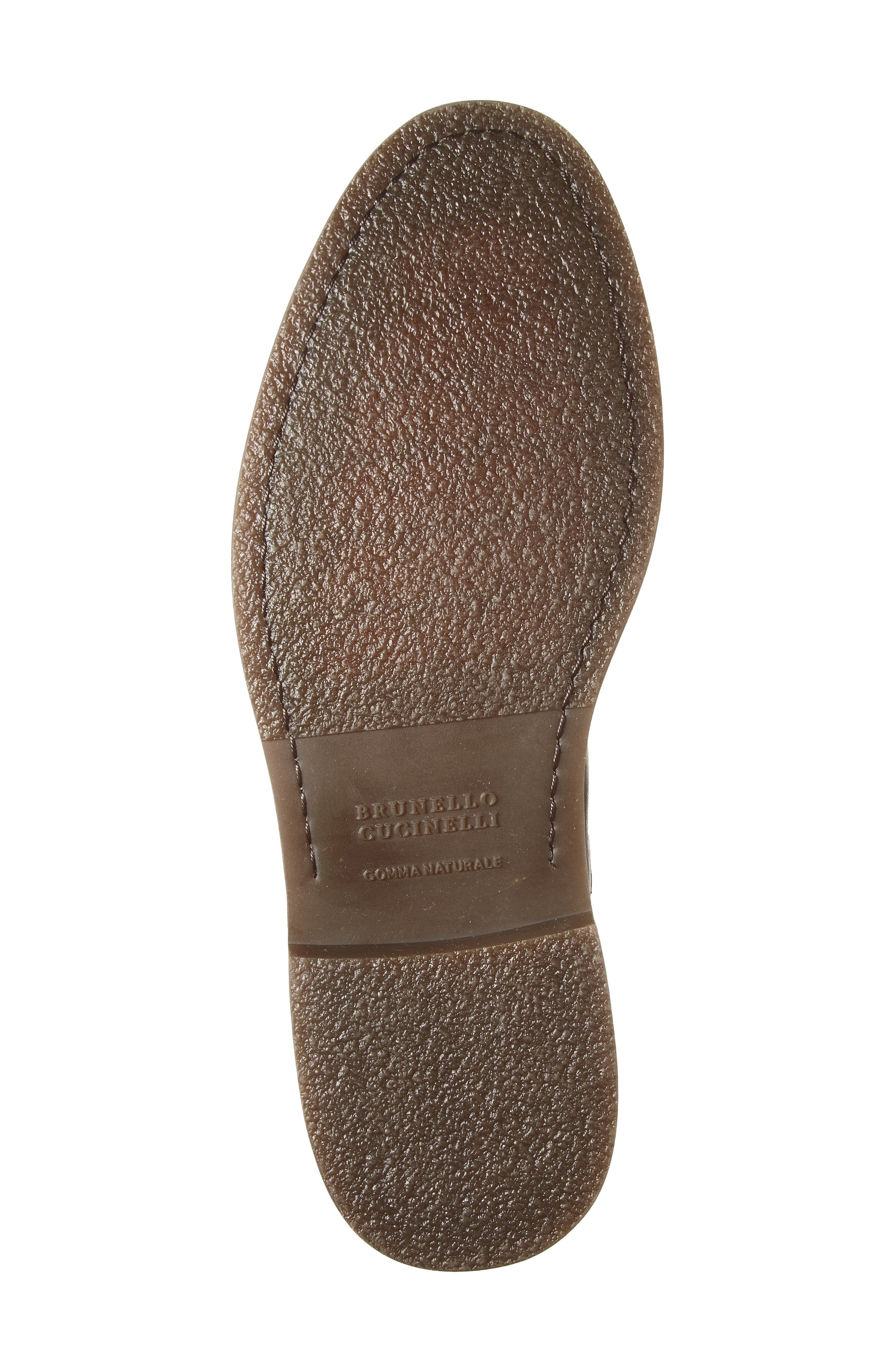 Brunello Cucinelli Chelsea Boot, Alternate, color, C8895 Bruciato