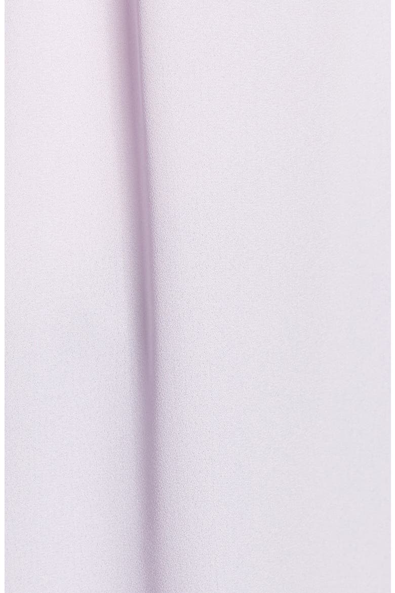 Pleated Flutter Sleeve Top, Alternate, color, PURPLE PETAL