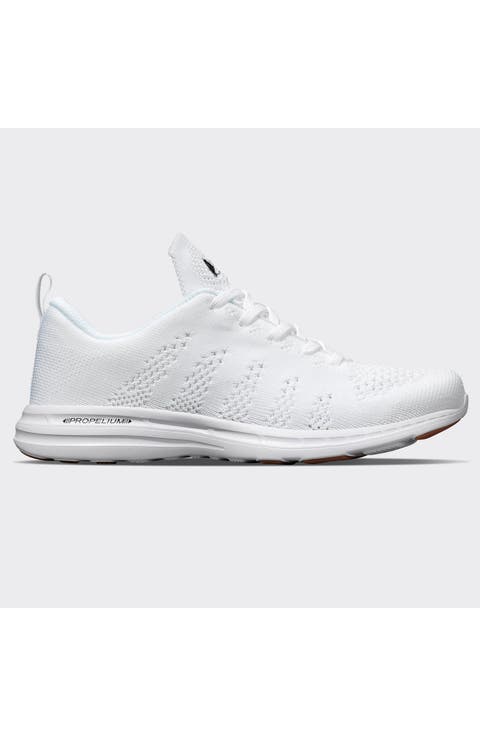 Women's TechLoom Pro White Black Gum Sneaker