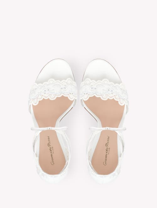 Gianvito Rossi Evie Sandal In White