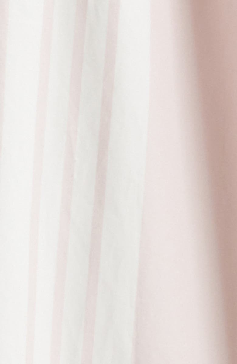 POSSE Rosie Stripe Asymmetric Neck Crop Top, Alternate, color, Pink Stripe
