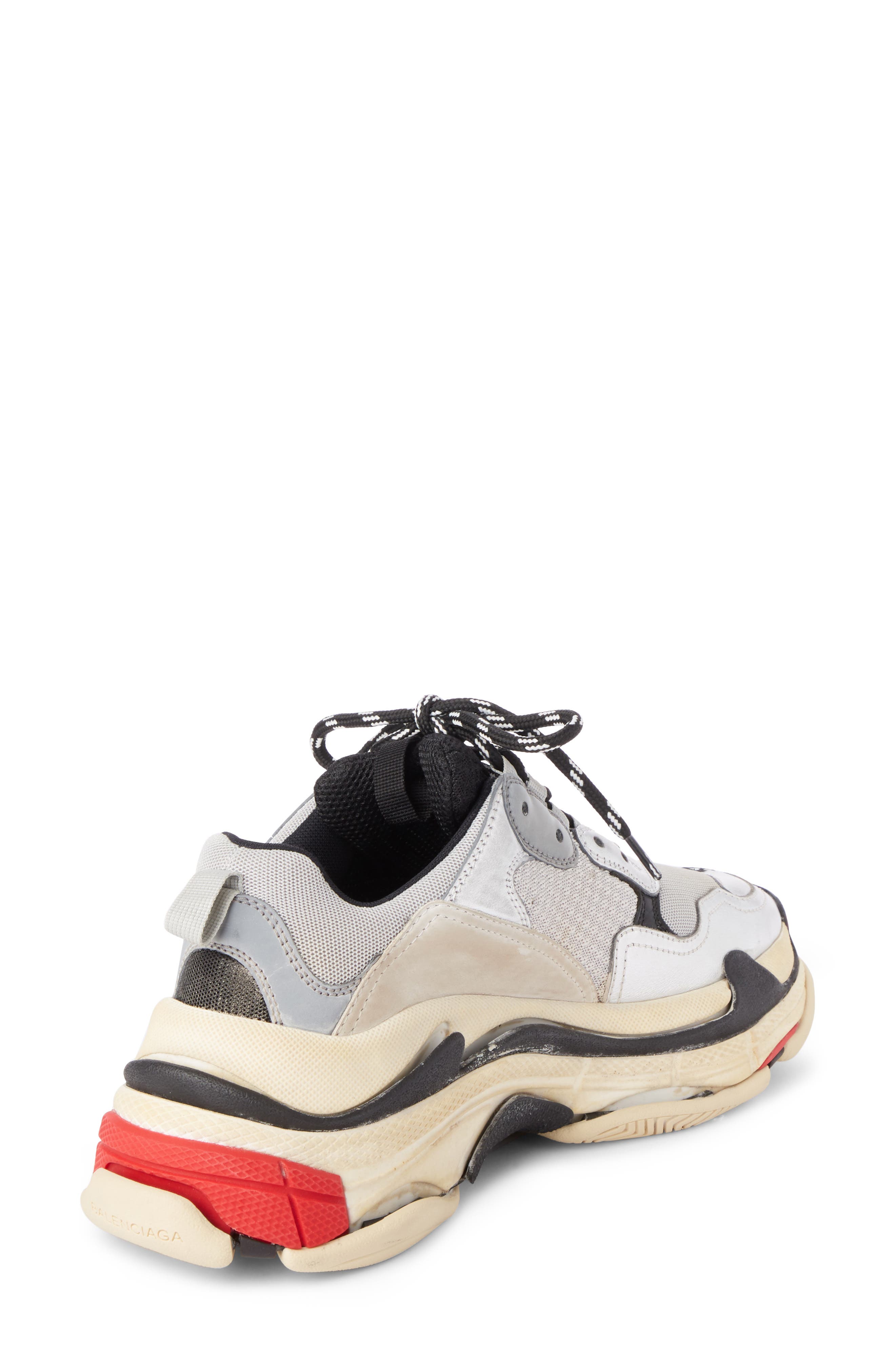 Balenciaga Triple S Low Top Sneaker, Alternate, color, 