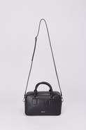 Forever & Always Shoes Sara Leather Structured Bassepi Mini Bag