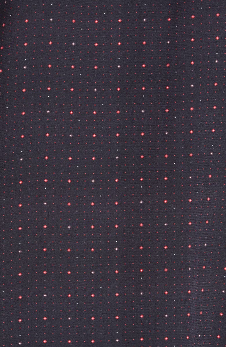 Dolan Wynonna Foulard Short Sleeve Blouse, Alternate, color, 