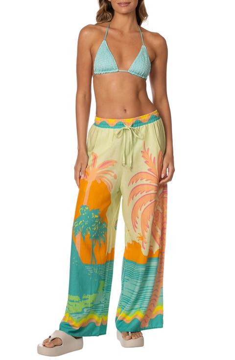 Pastel Mirage Ophelia Cover-Up Pants