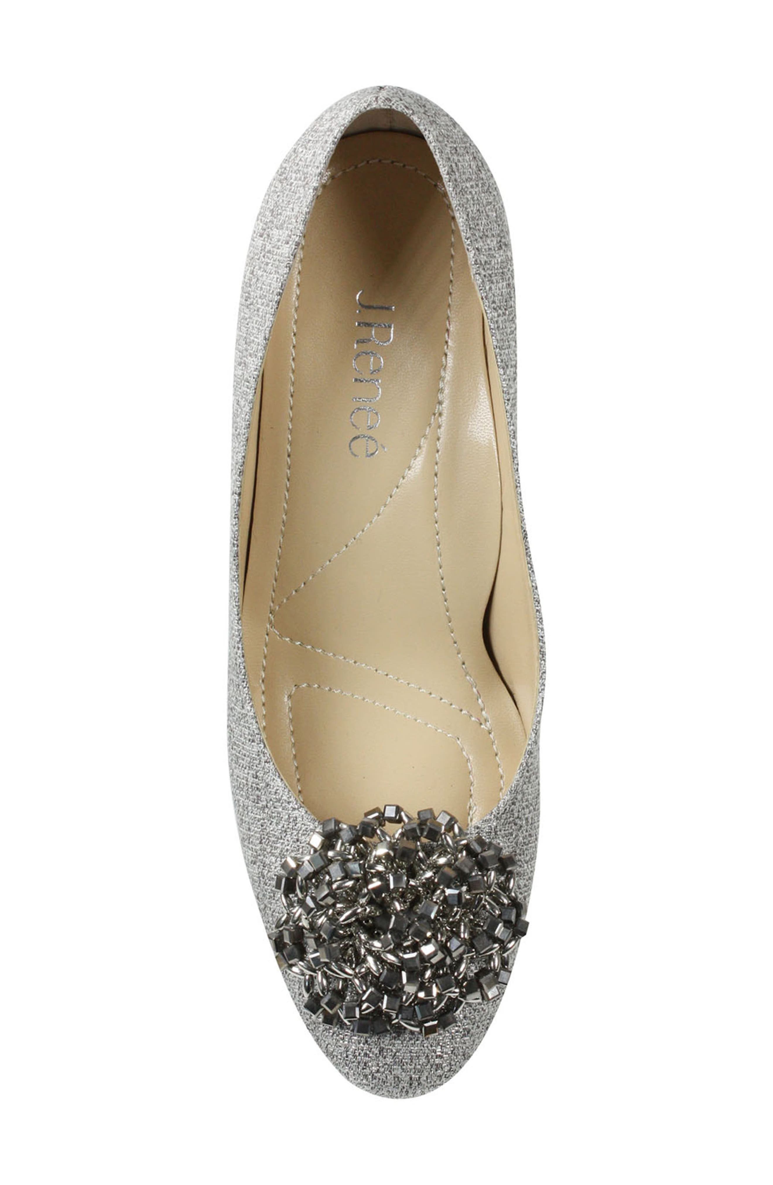Eloisa Wedge, Alternate, color, PEWTER